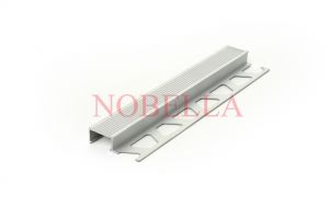 ALUMINUM ANTI-SLIP PROFILE FOR STEPS   H10.5x22 mm