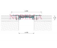 FLEXIBLE MECHANICAL EXPANSION JOINTS 100x200x28 P