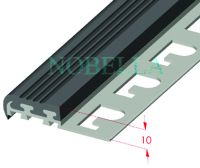 Anti- slip PVC profile with gum insert H10 mm