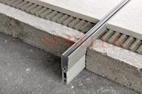 Cement expansion joints grey transparent - 43x8 mm