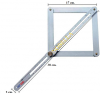 MULTI ANGLE ALUMINUM  RULER