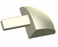 Aluminium Corner Profile Capsule Internal 