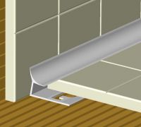 PVC innercorner profile for linings 